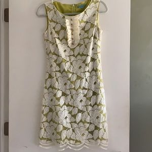 Antonio Melani Green/Lace Dress